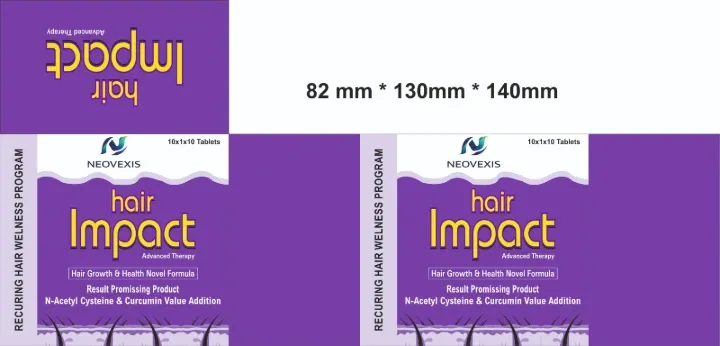Hair Impact Tablets | Advanced Hair Growth Supplement with N-Acetyl Cysteine & Essential Vitamins