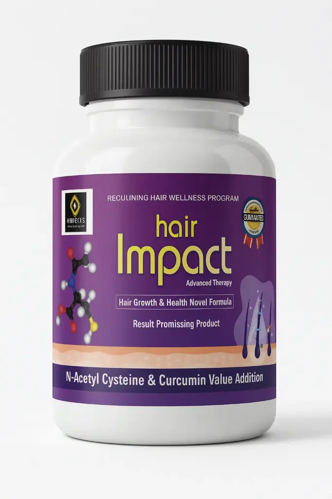 Hair Impact Tablets | Advanced Hair Growth Supplement with N-Acetyl Cysteine & Essential Vitamins