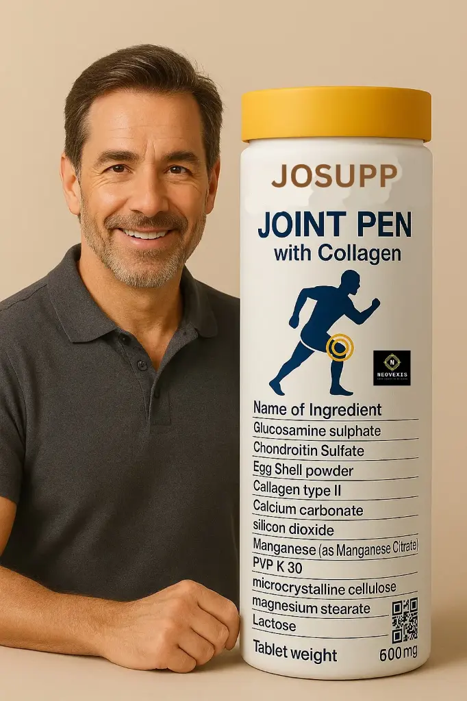 Josupp™ Glucosamine Tablets | Joint Pain Relief, Osteoarthritis & Cartilage Support – 90 Tablets